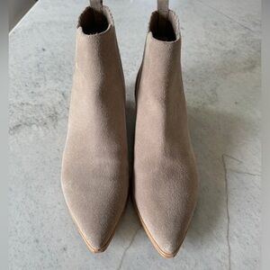 Marc Fisher suede booties